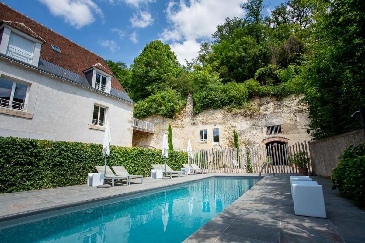 Hotel Domaine La Restrie - Le Voyage D'Erasme à Pocé-sur-Cisse Extérieur photo